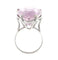 Bague 55 Bague en or blanc, kunzite, diamant 58 Facettes