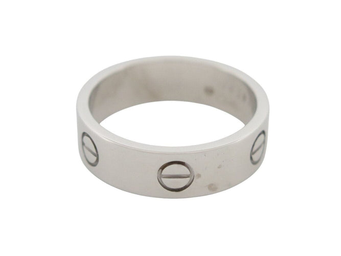 Bague 60 vintage bague CARTIER love classique crb4084700 t60 en or blanc 58 Facettes 271840