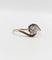 Bague 58 Bague tourbillon or jaune, diamant taille ancienne 0,35 carat (circa 1900) 58 Facettes A06123