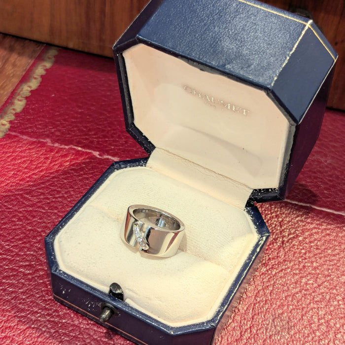 CHAUMET - Lien-ring in witgoud en diamanten