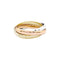 Bague 46 Bague Cartier vintage, "Trinity", 3 ors. 58 Facettes 35293
