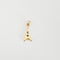 Pendentif Pendentif Tour Eiffel or jaune 58 Facettes