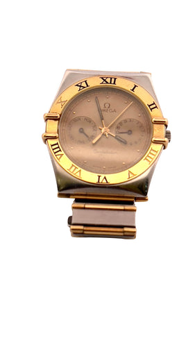 Montre Montre vintage Omega constellation or et acier 58 Facettes