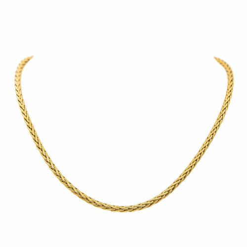 Collier Collier Maille palmier Or jaune 58 Facettes 4686155CN