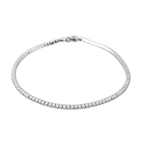 Bracelet Bracelet Tennis  Or blanc Diamant 58 Facettes 4144057RV