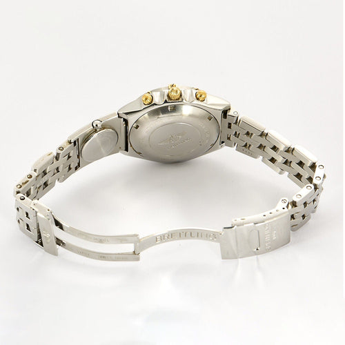 Montre BREITLING - Chronomat - Montre en acier et acier doré à boitier rond à mouvement automatique 58 Facettes B250201