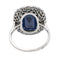 Bague 53 Bague Pompadour Platine Saphir, Diamant 58 Facettes 3904864CN