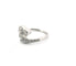 Bague 51 Bague en platine avec diamants 58 Facettes