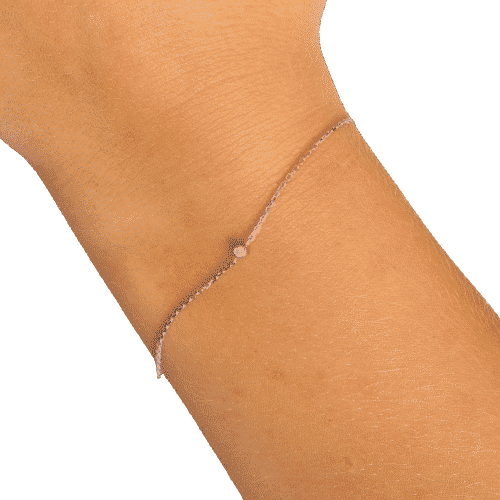 Bracelet Bracelet or blanc diamant 58 Facettes