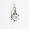 Boucles d'oreilles Dormeuses Diamants Or Blanc 58 Facettes