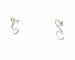 Boucles d'oreilles Boucles d'oreilles en or blanc serties de diamants de 0,16 ct 58 Facettes 6860