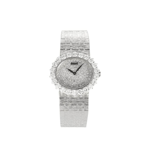 Montre PIAGET - Montre de dame, or blanc et diamants 58 Facettes 240716