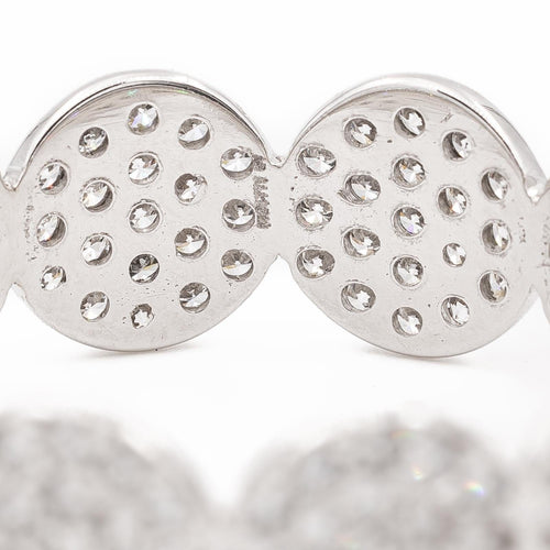 Bague 51 Ginette NY Bague Alliance Mini Ever Eternity Band Or blanc Diamant 58 Facettes 2572401CN