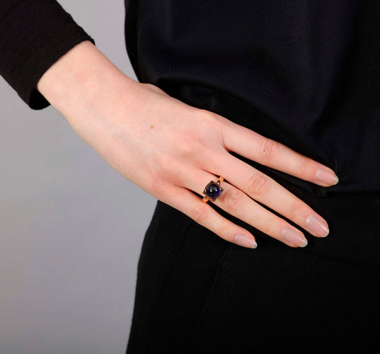 Bague 54 Bague saphir cabochon 58 Facettes 237734