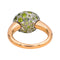 Bague 56 Pomellato Bague Tabou Or rose, Argent Peridot 58 Facettes 4909527CN