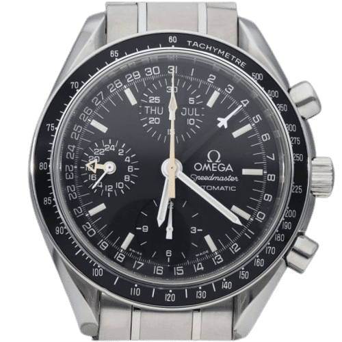 Часовник Omega Часовник Speedmaster Day Date Chronograph 58 Facettes MT45126