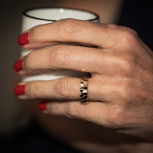 Bague 53 FRED - Bague Une île d'or - or jaune 58 Facettes