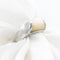 Bague 54 Bague Bulgari Tronchetto en or blanc 58 Facettes 14556