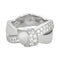 Bague 49 CHAUMET - Bague Liens Séduction en or blanc et diamants 58 Facettes