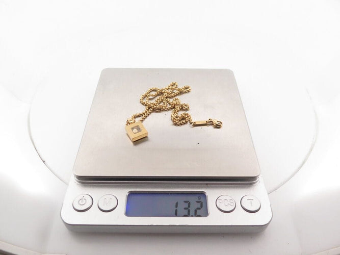 Collier collier pendentif CHOPARD happy  icons or jaune 18k diamant 0.05ct 58 Facettes 267593