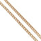 Collier Chaine vintage or rose 18k mailles gourmettes 61 cm 14,00 gr 58 Facettes A06030