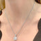 Collier Collier David Yurman, "Petite Albion", argent, topaze blanche, diamants. 58 Facettes 34592