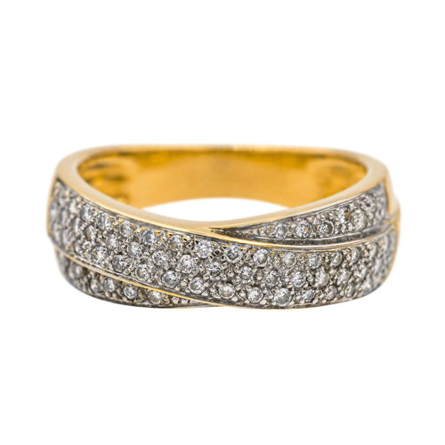 Bague 54 Bague Or jaune Diamant 58 Facettes 3855439CN