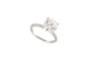 Bague 52 bague diamant solitaire 3.25 ct 52 en or blanc 18k certificat 58 Facettes 266703