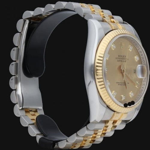 Montre Rolex Montre Date Just 36 58 Facettes MT42889