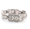 Bracelet Bracelet Art Déco en platine massif avec diamants 58 Facettes