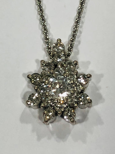 Collier Ravissant collier diamants étoilés 58 Facettes