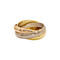 Bague 51 Bague Cartier, "Trinity Classique", 3 ors. 58 Facettes 34570