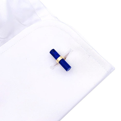 Boutons de manchette Boutons de manchette Cartier or jaune, bâtonnets interchangeables. 58 Facettes 33091