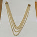 Collier Collier perles 4 rangs 58 Facettes