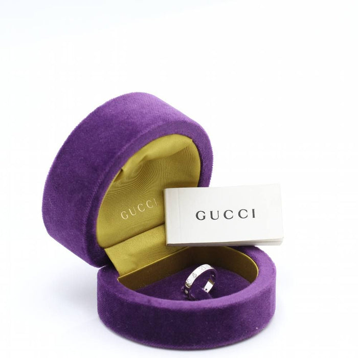 GUCCI - ICON wedding ring in gold and diamonds