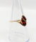 Bague 55.5 Bague vintage or 18k grenat ovale et monture moderniste 58 Facettes A05377