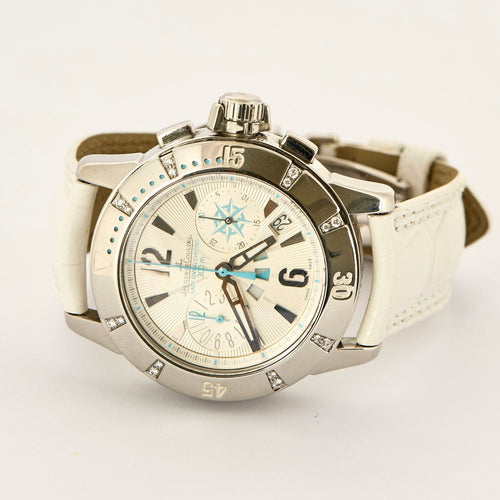 Montre Jaeger Lecoultre - Montre Master Compressor Lady Diving Chrono, acier 58 Facettes