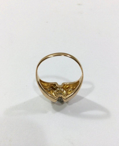 Bague 59 Bague Or Rose Diamant 58 Facettes