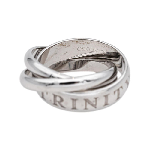 Bague 48 Cartier Bague Trinity  Or blanc 58 Facettes 4897936RV