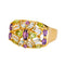 Bague 54 Bague Cocktail Or jaune Grenat, Aigue-marine, Péridot 58 Facettes 4578558RV