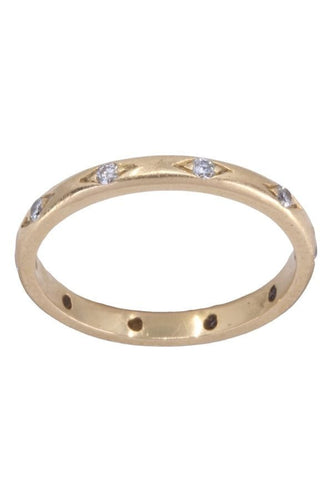 Bague 51 ALLIANCE 10  DIAMANTS 58 Facettes 088111