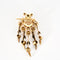 Broche Broche ancienne, or jaune, diamants et perles 58 Facettes GU121