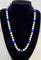 Collier Collier Chocker Perles De Culture Akoya et Lapis Lazuli Fermoir Or 58 Facettes