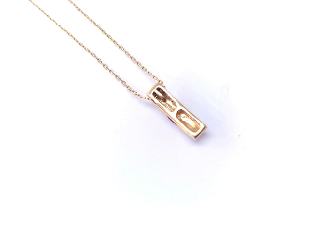 Pendentif Pendentif en or jaune, rubis et diamant 58 Facettes Pdf.Rub.Rectg