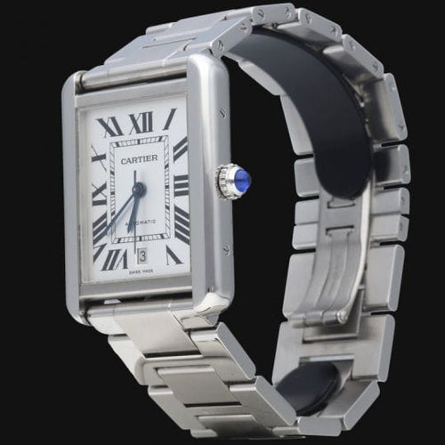 Montre Cartier Montre Tank Solo Xl 58 Facettes MT41120