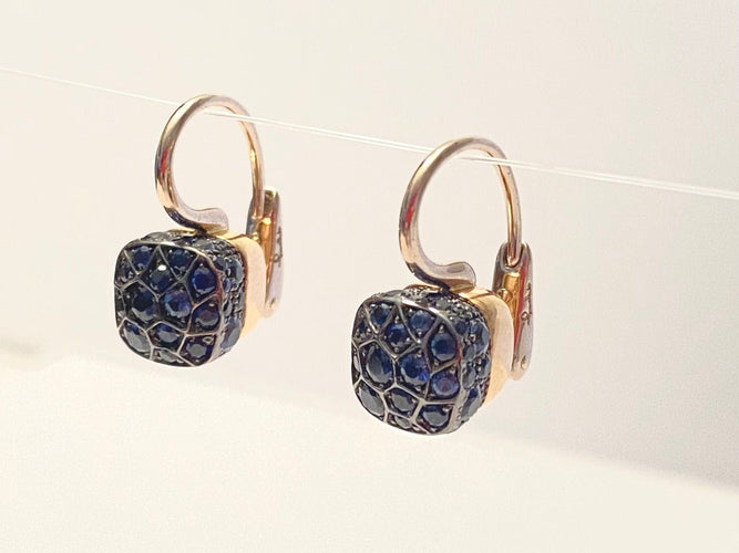 Boucles d'oreilles POMELLATO - Boucles d'oreilles Nudo en or blanc 58 Facettes