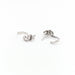 Boucles d'oreilles Boucles d'oreilles en or blanc et diamants 58 Facettes 30466