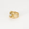 Bague 50.5 Bague en or jaune et or gris 18K diamant 58 Facettes LOR3567