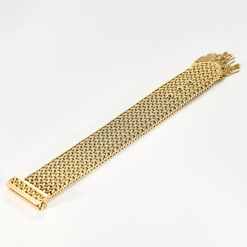 Bracelet Bracelet ceinture en or jaune tressé. 58 Facettes MON0828X2