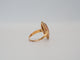 Bague 52 Bague Marquise or jaune, diamants, rubis 58 Facettes 4574